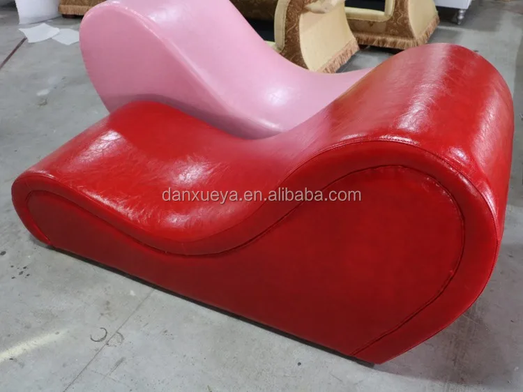 Danxueya Pink Leather Sex Chair Couples/sexy Chaise Lounge Chairs/love