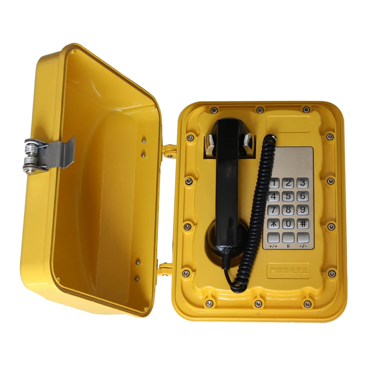 Industrial handest Anti-noise Telephone Wall-mounted Waterproof Phone for Tunnel