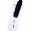 Unique Rollerball Pen, Wing Feather Ballpoint Gel Ink Pens Creative Stationery Student Gift