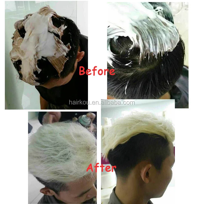 Gmpc Certified Hair Color Bleaching Powder Of Permanent Effect For
