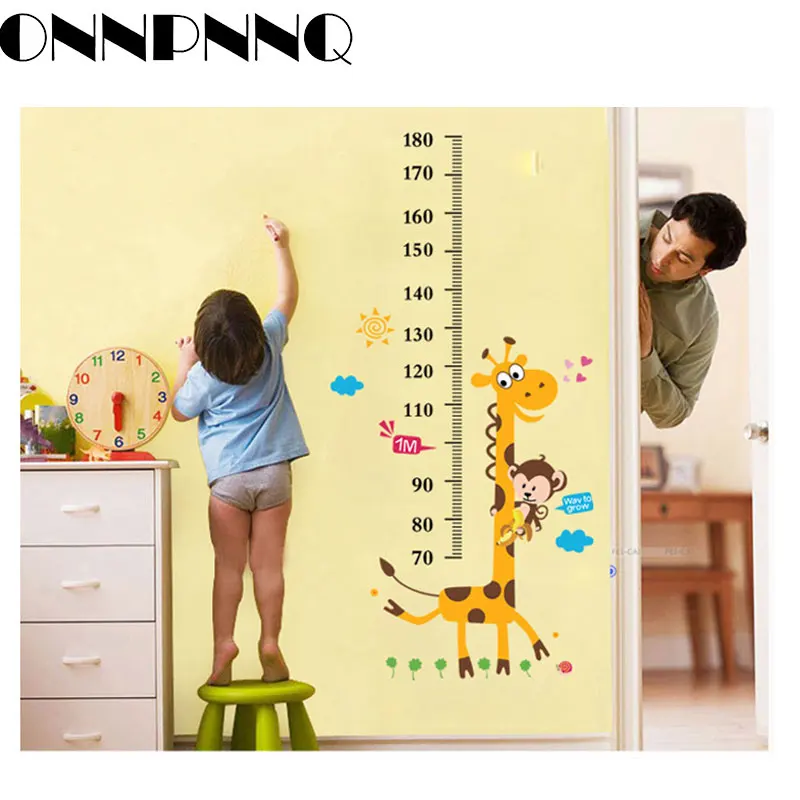 QnnPnnQ-Waterproof--Wall-Stickers-For-Children`s-Room-Living-Room-Home-Decoration-Height-Measuring-Cartoon-Sticker1