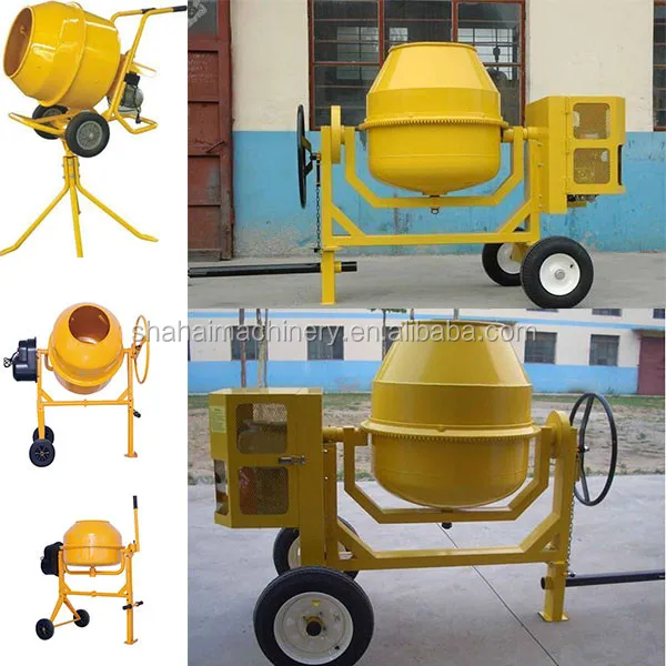 Electric Motor 400liter Concrete Mixer/350l High Quality Hand Held