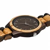 100% Natural Eco - Friendly FSC Quartz Indonesia Bangle Wood Watch with Your LOGO