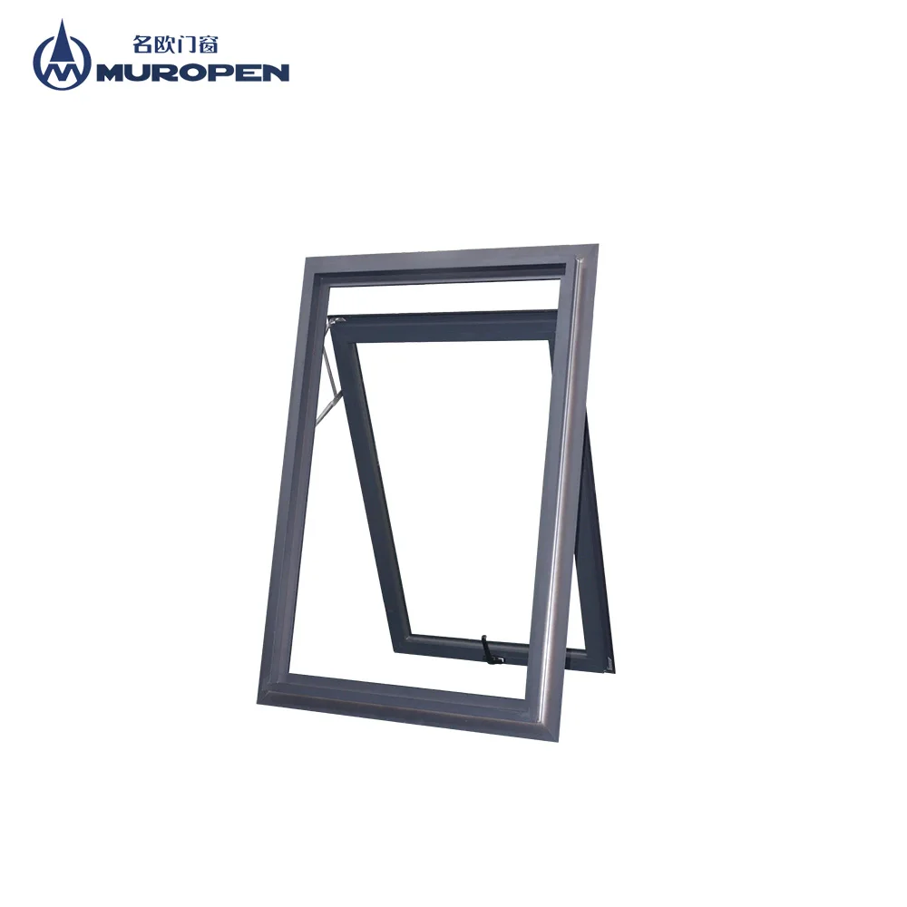 Auto inside blinds aluminium awning window non-corrosive fully sealed frame joints with AS 2208 glass