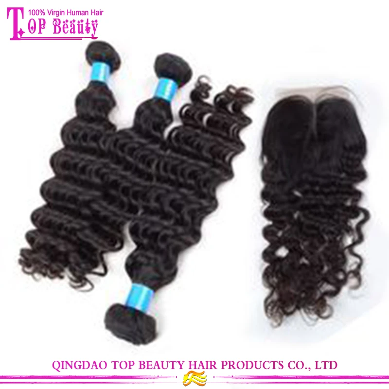 Qingdao Top Beauty 7A grade dyeable 100% human hair brazilian peruvian malaysian virgin hair wholesale unprocessed hair