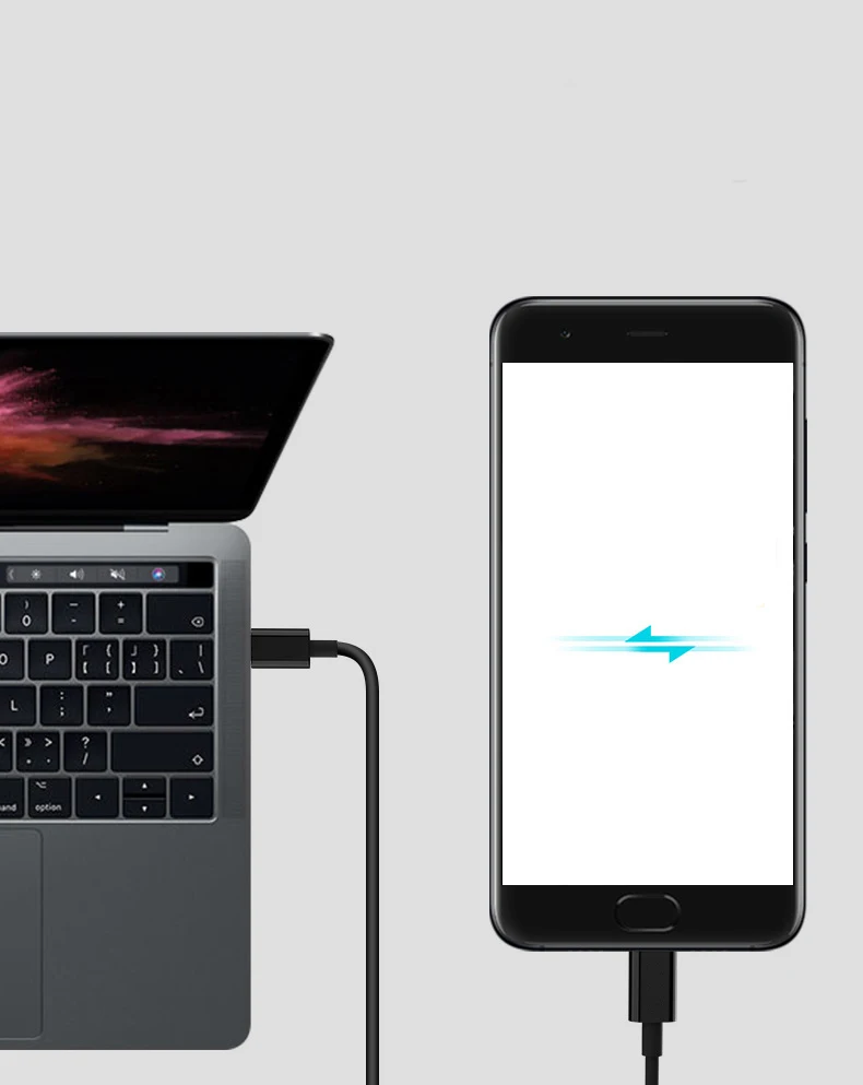 PINYI Best Quality Type C 3.0 to USB C Fast Charger 3A Cable For Macbook - ANKUX.COM
