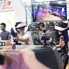Lechuang 2019 Hot Product 9D Virtual Reality Gun Shooting War Game 2 Players VR Tank VR Shooting Game VR Battle