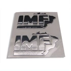 Custom Self-adhesive Plastic Label Car bumper sticker Logo Badge Stickers