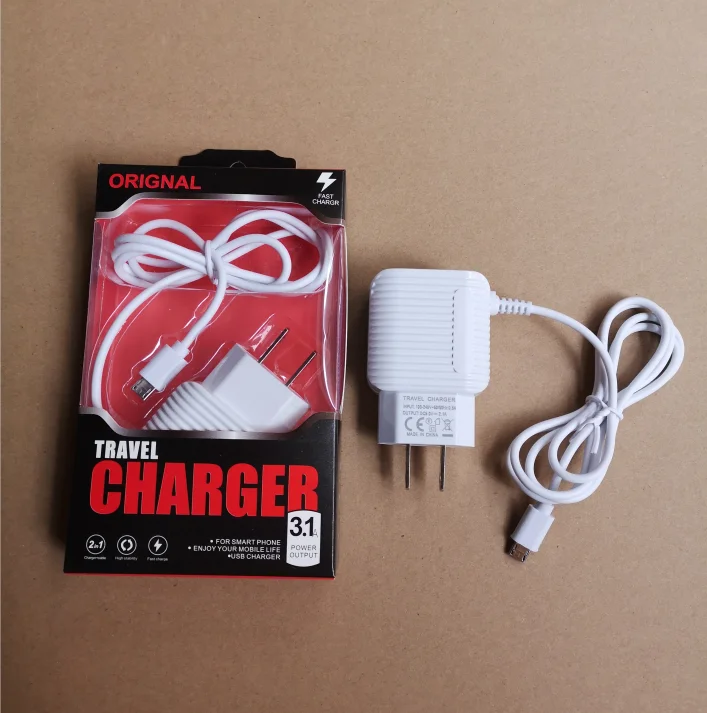 New horizontal usb mobile phone charger with cable 5V1A universal multi port usb charger, Black
New horizontal usb mobile phone charger with cable 5V1A universal multi port usb charger, Black