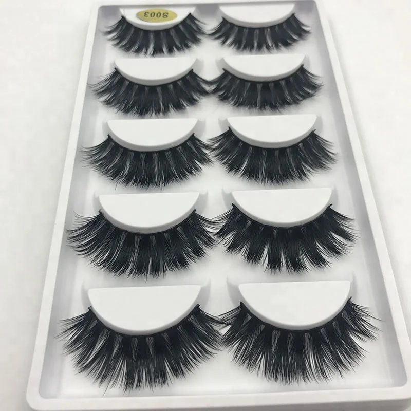 Wholesale Long Lashes Mink Eyelashes Fashion Lady Mink Eyelash 5 Pair, Natural black
Wholesale Long Lashes Mink Eyelashes Fashion Lady Mink Eyelash 5 Pair, Natural black