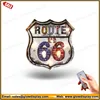 US Route 66 Light Sign Cafe Restaurant Bar Iron Mural walls Hangings with LED
