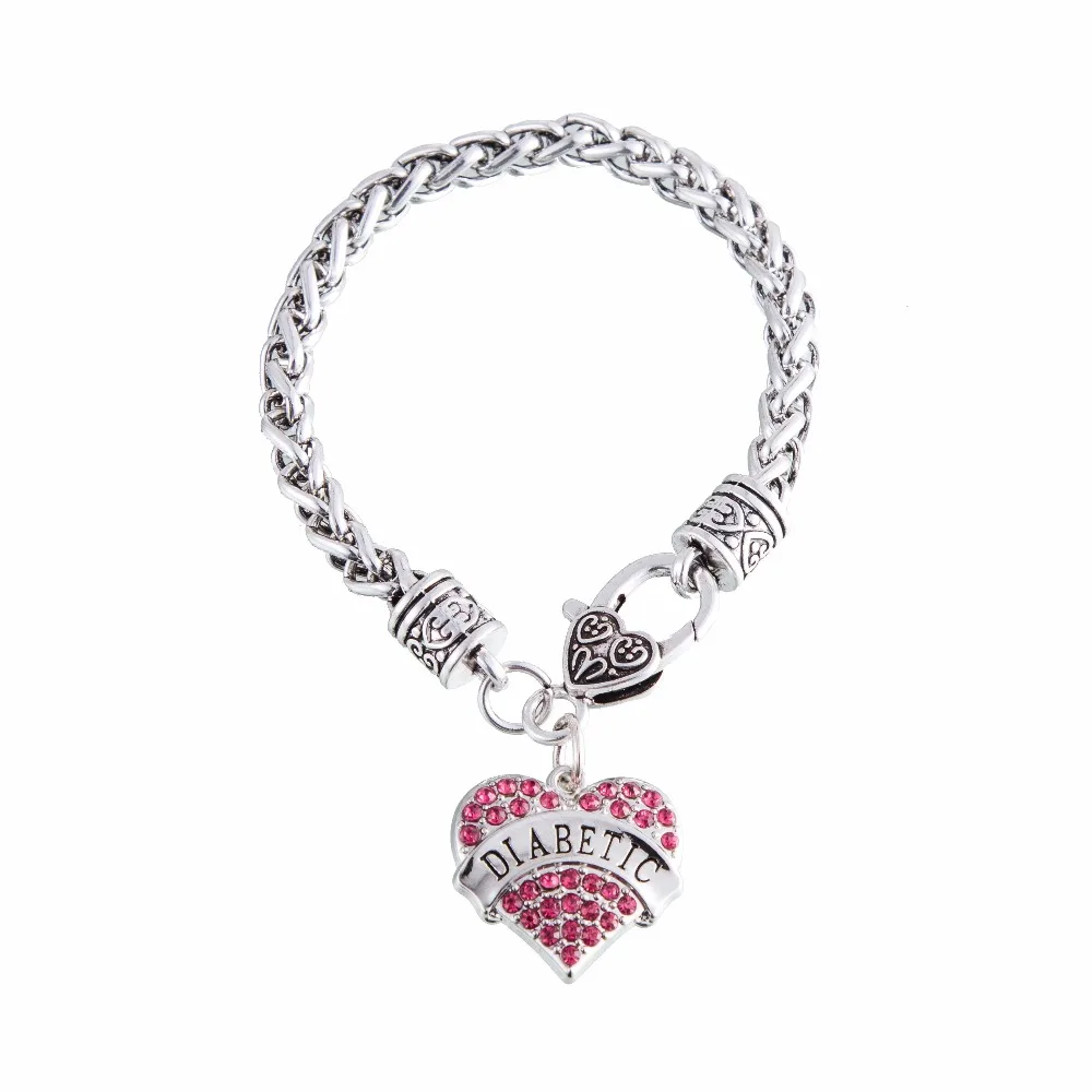 new style hand-woven Diabetic four colors crystal letter bracelet wholesale jewelry free shipping
new style hand-woven Diabetic four colors crystal letter bracelet wholesale jewelry free shipping