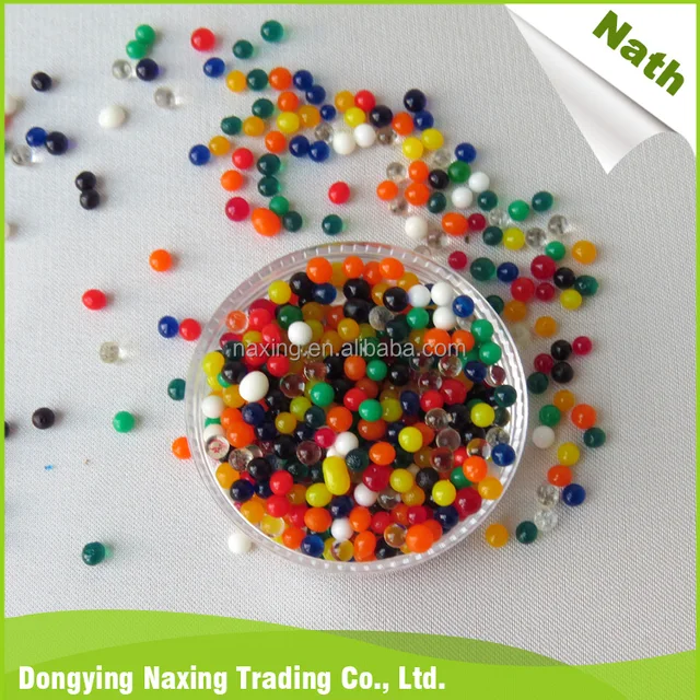 jelly crystal mud soil water beads application to smelly-jelly