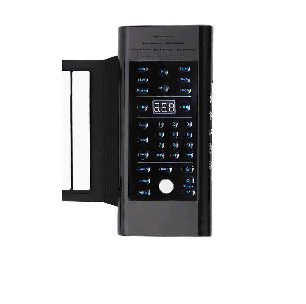 Digital Portable Roll up Piano 61keys USB Silicon Piano for Children's Gift, Black or oem color
Digital Portable Roll up Piano 61keys USB Silicon Piano for Children's Gift, Black or oem color