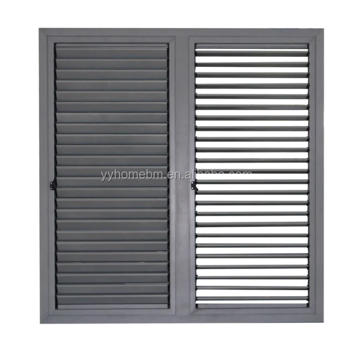 YY new design aluminum movable louver shutter for home and apartment use