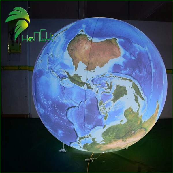 led lighting inflatable globe balloons (2)