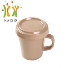 Guaranteed quality biodegradable rice husk bamboo fiber coffee cup with lid