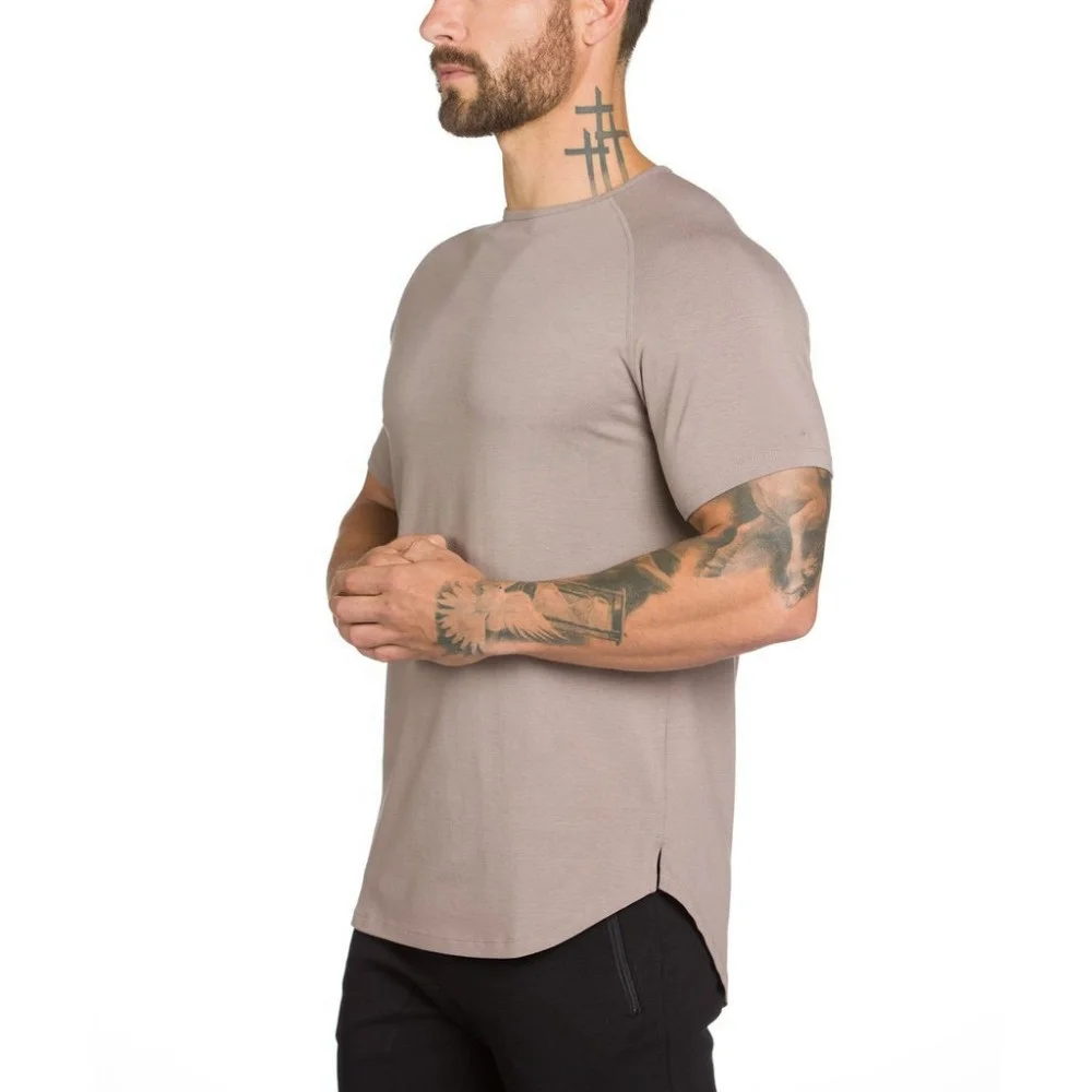 High Quality Quick Dry Activewear Gym Clothes Men Fitness Workout Shirt