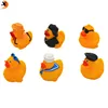 Manufacturer Bath toy Style multiple plastic ducks sunglasses bath rubber duck