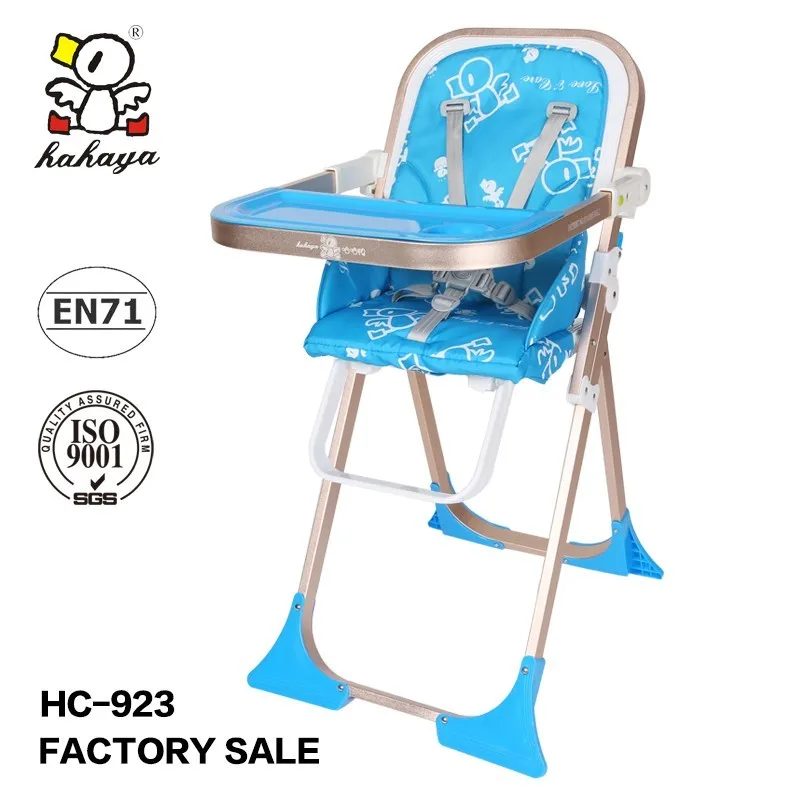Easy Moving Strong And Safe Metal Iron Baby High Dining Chair