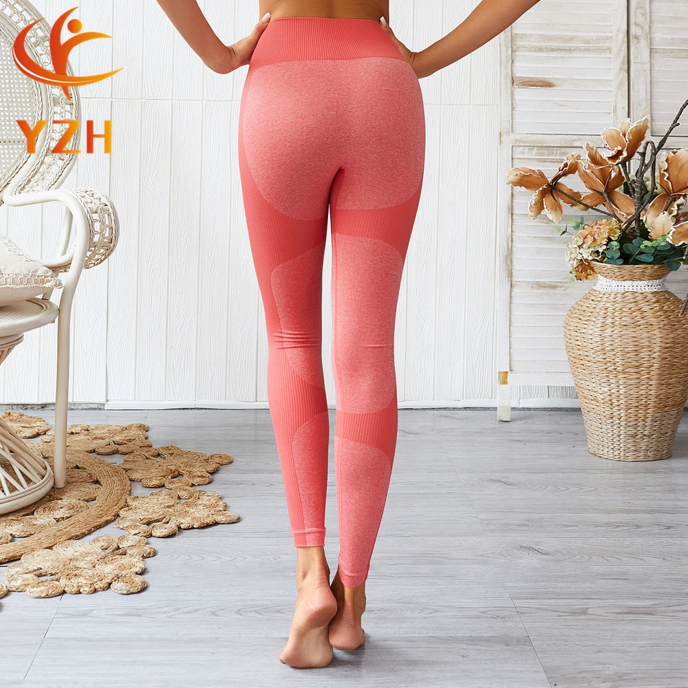 Women Midriff Yoga Wear Sport Clothing Set Seamless Sport Set Yoga