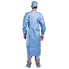 Wholesale Reinforced Non-woven Sterile Surgical Gown Long Sleeve Reusable Green Surgical Gown