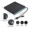 External DVD CD Player with USB 3.0 and Type C Interface for Macbook