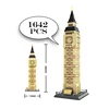 Architecture Building Bllocks Model London Big Ben Clock Tower 1642 PCS