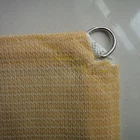 150gsm HDPE high shade rate beige sun shade sail