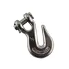 sling crane eye slip hook Marine Hardware Approved with safety latch,casting eye hook for chain