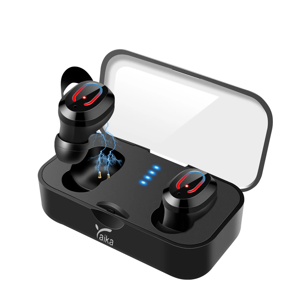 2019 NEW Headphone TWS True Wireless Bluetooth Earbuds Headset Bluetooth 5.0 Wireless Earphone With wireless Charging Case, Black /white
2019 NEW Headphone TWS True Wireless Bluetooth Earbuds Headset Bluetooth 5.0 Wireless Earphone With wireless Charging Case, Black /white