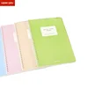 Eco-friendly Material Custom Spiral Notebook with Plastic Cover School Notebooks