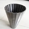 Process custom high quality stainless steel wedge mesh filter element for coal mine