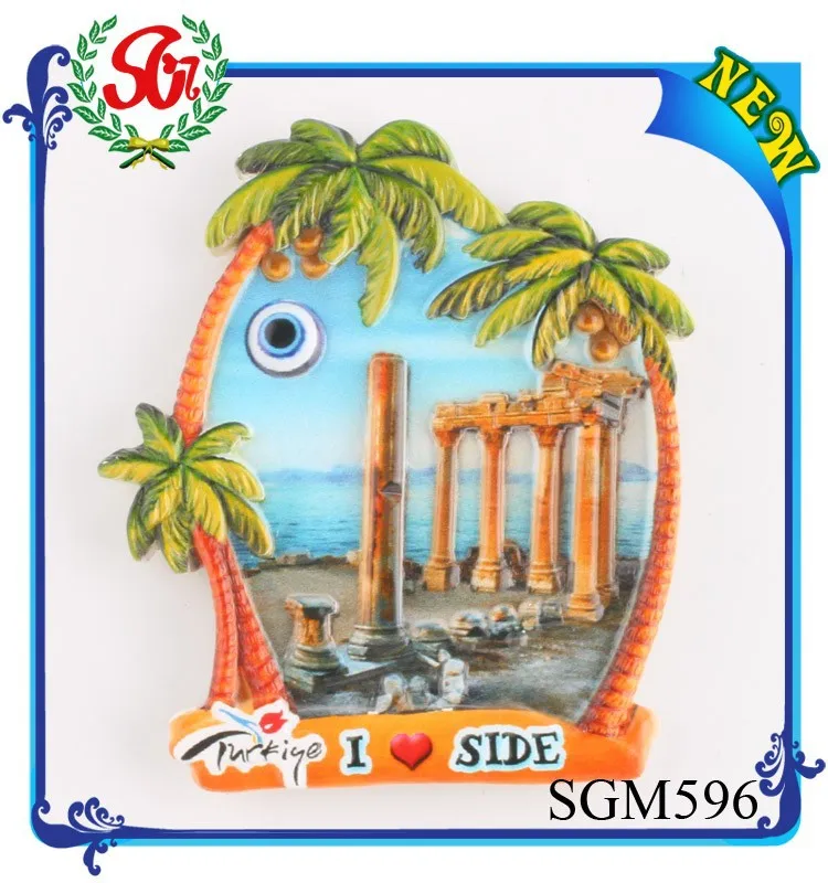 SGM596 decorative home decor souvenir fridge magnet adana turkey, turkish souvenirs, turkish product