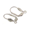 cheap wholesale fashion jewelry findings metal stainless steel lever back earring clips for earring making