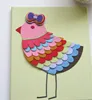 Eco friendly Felt collage with cute chicken made in China