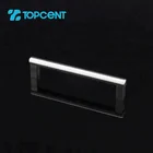 Topcent furniture hardware stainless steel furniture kitchen wardrobe cabinet pull door handle