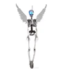 35'' BONE COLOR SKELETON WITH LED LIGHT WITH WINGS