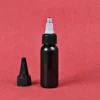 Free Sample Plastic Container 60ml Twist Cap E Liquid Pet Glue Bottle for Tattoo Ink