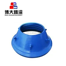Terex finlay spare parts cone crusher spare parts high manganese steel cone crusher mantle and concave cone