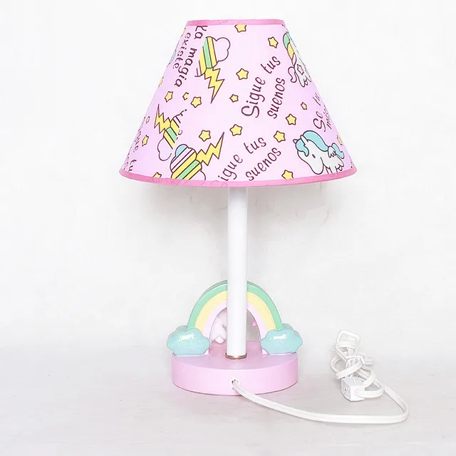 wholesale animal resin table lamp beside lamp reading lamp pink