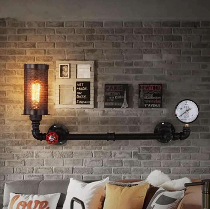 2017-Hot-Sale-American-Retro-Aisle-Stairs-Balcony-Iron-Wall-Lamp-Loft-Style-Restaurant-Bar-Cafe (3)