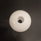 Mini Molded Blown Indoor Lighting Cover Opal White Glass Ball Lampshade