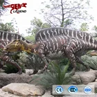 Animatronic artificial 3D dinosaur theme park from Zigong manufacturer
