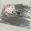 Customized FDA LFGB logo printing food grade aluminum foil hamburger wrapping papers