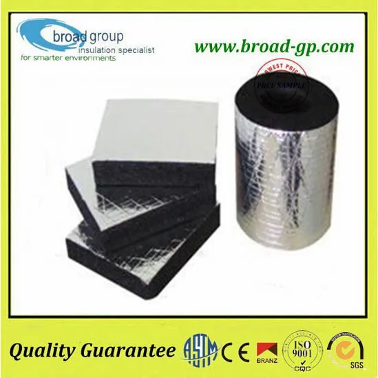 Flexible Armaflex Insulation Rubber Foam Aluminum Foil Foam Insulation