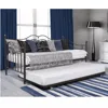 Sofa Cum Bed Design Wrought Iron Sofa Metal Day Bed With Trundle Bed