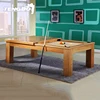 Hot selling cheap dining pool table and dinner table combo