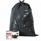 LDPE HDPE Black Bin Liner Large Recyclable Trash Garbage Waste Plastic Bag On Roll