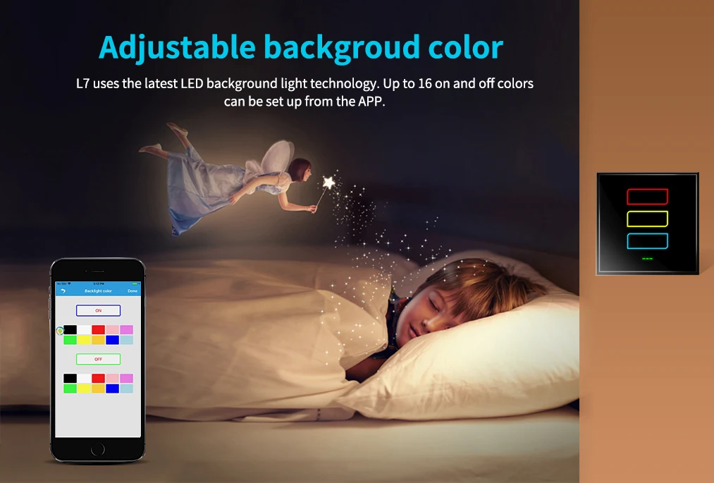Alexa google home compatible 100-250V remote control wifi zigbee light switches - ANKUX.COM